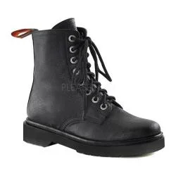 Women's Demonia Rival 100 Boot Black Vegan Leather
