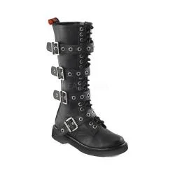 Women's Demonia Rival 404 Boot Black Vegan Leather