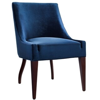 Dover Blue Velvet Chair (Set of 2)
