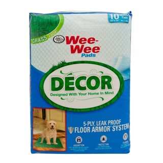 Four Paws Wee Wee Pads Decor Grass