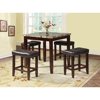 Rolle 5-piece Pack Counter Height Set Table and Stools
