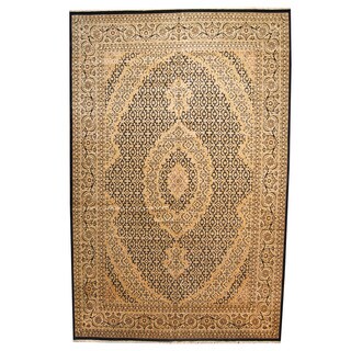 Herat Oriental Pakistani Hand-knotted Tabriz Wool Rug (12' x 18'7)