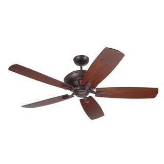 Emerson Crofton 58-inch Venetian Bronze Traditional Transitional Ceiling Fan with Reversible Blades