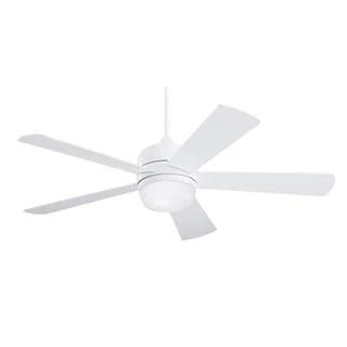 Emerson Atomical 52-inch Appliance White Modern Indoor/Outdoor Ceiling Fan