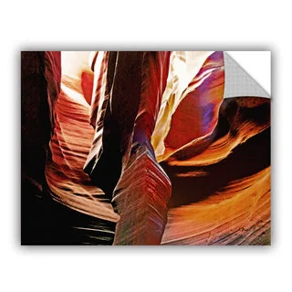 ArtAppealz Linda Parker 'Slot Canyon Light From Above 4' Removable Wall Art