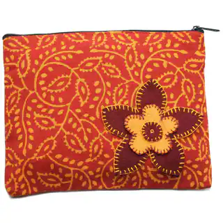 Rust Booti Coin Pouch (India)