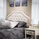 Angelica Adjustable King/ California King Tufted Fabric Headboard by Christopher Knight Home