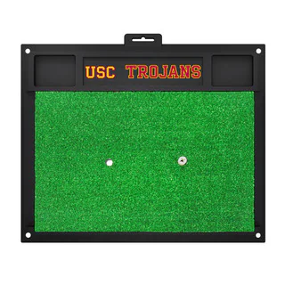 Fanmats USC Trojans Green Rubber Golf Hitting Mat