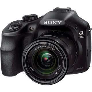 Sony Alpha a3000 Digital Camera with 18-55mm Lens
