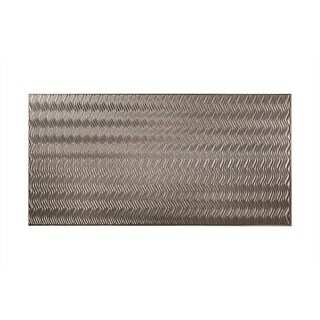 Fasade Current Vertical Galvanized Steel 4-foot x 8-foot Wall Panel