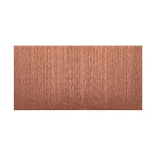 Fasade Vertical Ripple Argent Copper 4-foot x 8-foot Wall Panel