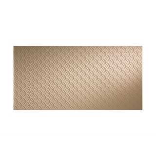 Fasade Rings Bisque 4 x 8 ft. Wall Panel