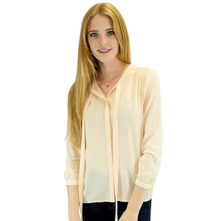 Relished Women's Contemporary Corinne Salmon Long Sleeve Blouse