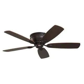 Emerson Prima Snugger 52-inch Oil Rubbed Bronze Traditional Ceiling Fan with Reversible Blades