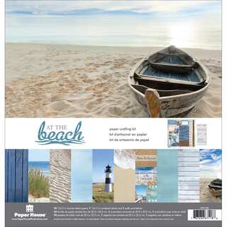 Paper House Paper Crafting Kit 12inX12inAt The Beach