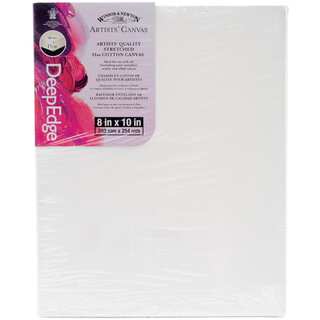 Artists' Quality Deep Edge Stretched Canvas8inX10in