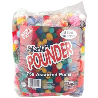 Poms Half Pounder Assorted 750/PkgStandard