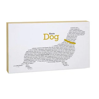 Haute Dog Wall Decor