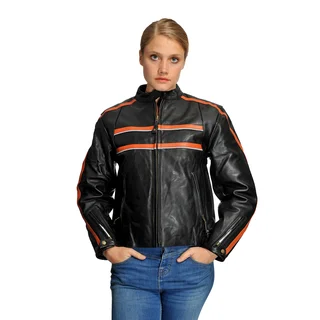 Wilda Women's Krista Motorcycle Leather Jacket