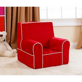 Abbyson Kids Baby's First Red Everywhere Chair