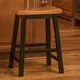 Pomeroy Saddle Wood Counter Stool (Set of 2) by Christopher Knight Home