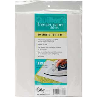 Quilter's Freezer Paper Sheets8.5inX11in 30/Pkg