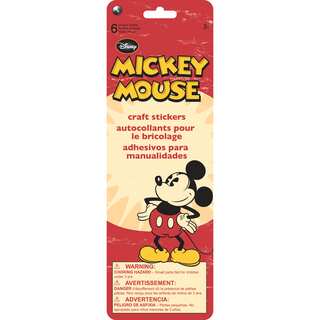 SandyLion Disney Stickers 6/PkgMickey