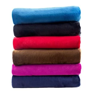 Solid Super Soft Plush Oversized Throw