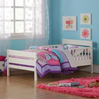 Baby Relax Cruz White Toddler Bed