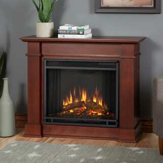 Real Flame Devin Dark Espresso Electric Fireplace