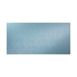Fasade Waves Vertical Thistle 4-foot x 8-foot Wall Panel