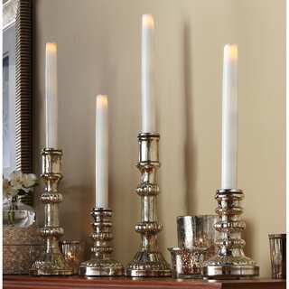 4-piece Flameless LED Taper Candles