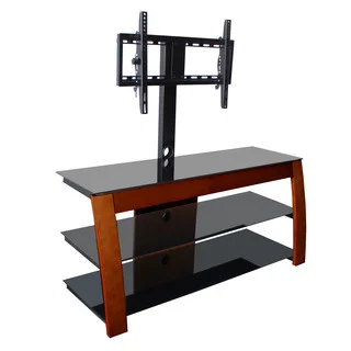 Avista Nexus Espresso TV Stand with Rear Swivel/ Tilt Mount for up to 130 pounds/ 55-inch TV
