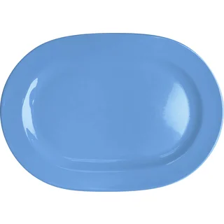 Waechtersbach Fun Factory Blue Bell Oval Platters (Set of 2)