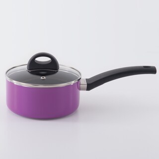 Eclipse 6.25-inch Purple Covered Sauce Pan