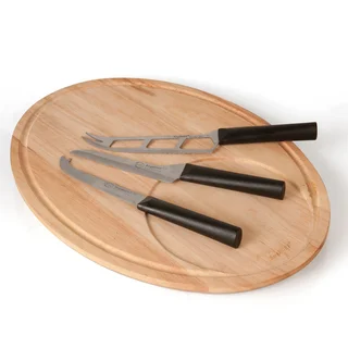 Eclipse Oval 4-piece Cheese Set