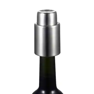 Visol Vacustopper Stainless Steel Wine Stopper and Vacuum Pump