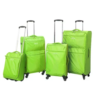 Traveler's Club Cloud 4-piece Super-Lite Spinner Luggage Set