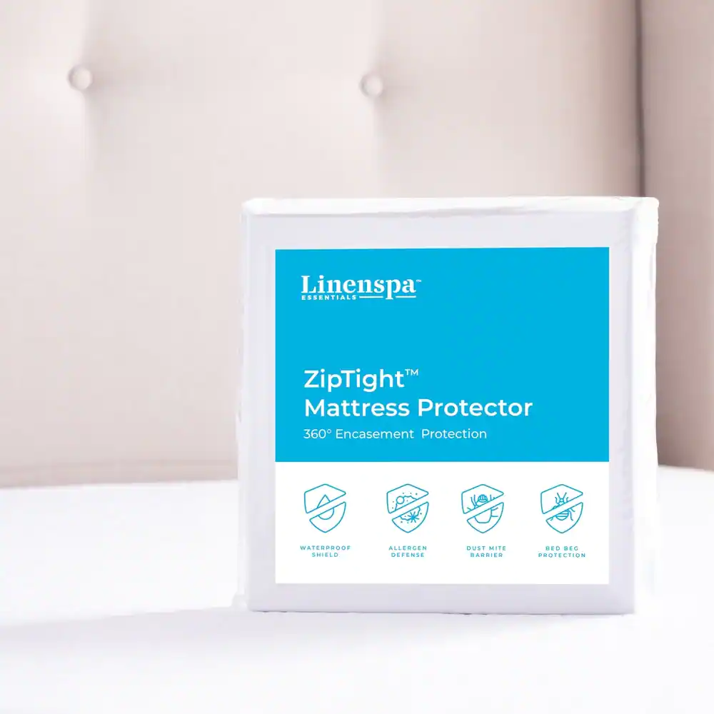 Linenspa Essentials ZipTight Encasement Mattress Protector