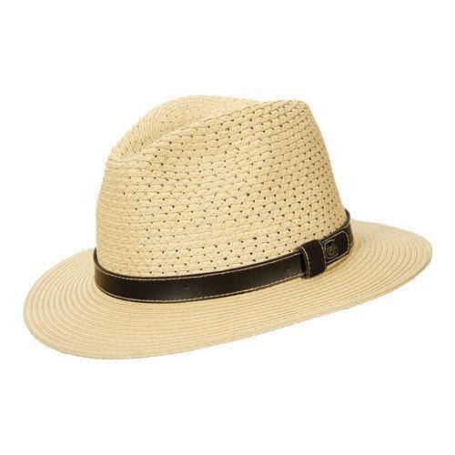 Men's Scala MS318 Braided Safari Hat Natural
