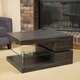 Michael Rectangular Rotating Wood Coffee Table by Christopher Knight Home - Thumbnail 2