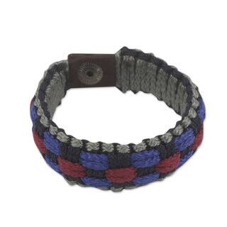 Handcrafted Men's Recycled 'Excellence' Bracelet (Ghana)