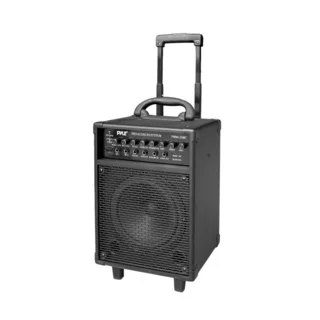 Pyle PWMA230BT 400-watt Wireless Rechargeable Portable Bluetooth PA Speaker System with Wireless Microphone