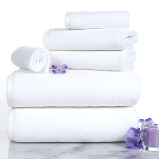 Windsor Home 100-percent Egyptian Cotton Zero Twist 6 Piece Towel Set