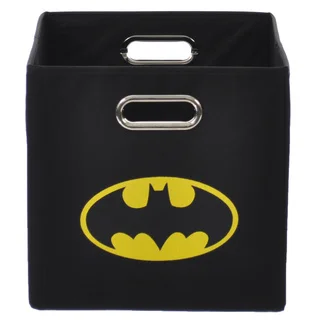 Batman Logo Black Folding Storage Bin