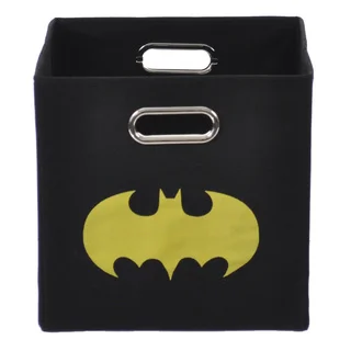 Batman Shield Black Folding Storage Bin