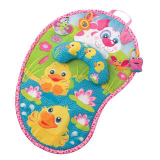 Playgro Pink Puppy Baby Tummy Time Mat