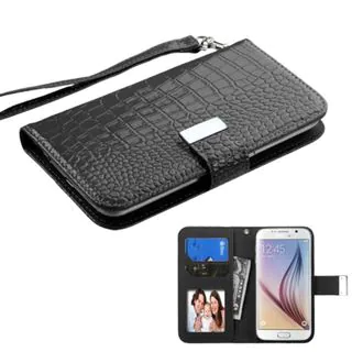 Insten Leather Phone Case Cover For Alcatel One Touch Fierce 2/ HTC One M8/ Samsung Galaxy S3/ S4/ S5/ S5 Sport/ S6/ Edge