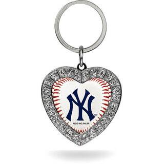 MLB New York Yankees Heart Key Chain