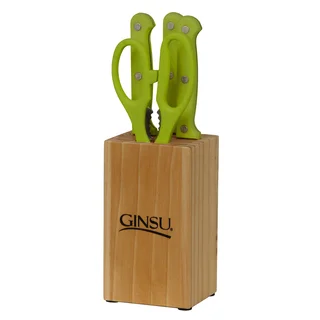 Ginsu Essential Series Limed Green 5-piece Cutlery Set